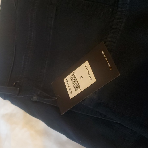 7 For All Mankind Black Jeans - Picture 4 of 12